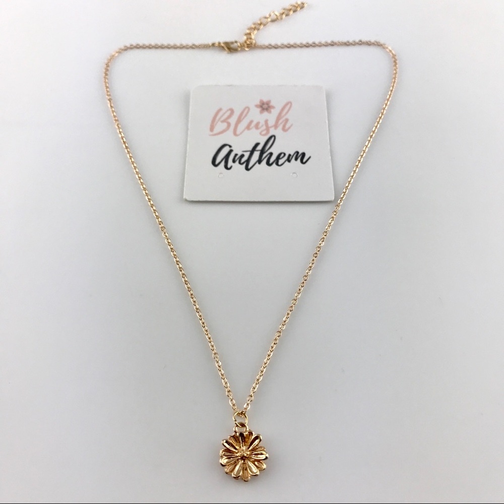 3 for $25⚡️Dainty sunflower necklace - Picture 5 of 6